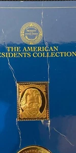 2005 USPS 999 Silber Briefmarke Andrew Jackson - American Presidents 24k vergoldet - Bild 1 von 6