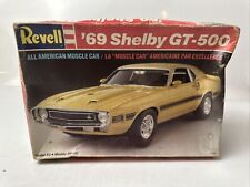 1969 SHELBY GT-500 MUSTANG by Revell 1:25 Model Kit. Open Box/Sealed Parts