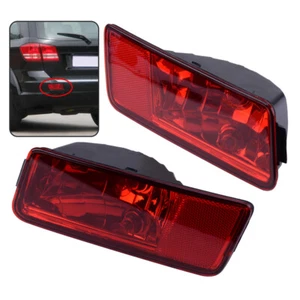 2Pcs Rear Bumper Reflectors Brake Tail Fog Light Fit For Dodge Journey MPV 08-11 - Picture 1 of 4