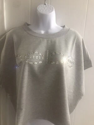Bebe Logo Big Diamonds HEATHER GREY Exclusive Of Decorations Size (M).  #22 - Image 1 of 4