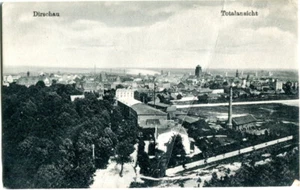 Postal Dirschau / TCZEW / Prusia Occidental Total alrededor de 1910 - Imagen 1 de 1