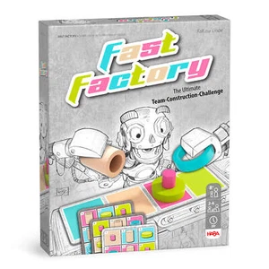 HABA Fast Factory: Exciting Robot-Themed Sequence Board Game, Ideal Family - Picture 1 of 9