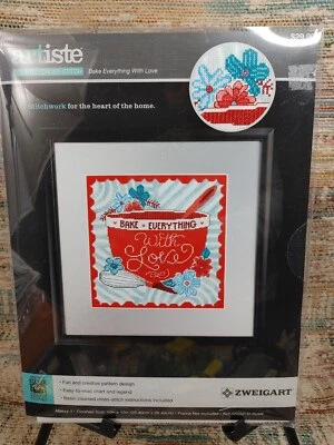 Kit de punto de cruz contado artista ZWEISTIK HORNEA TODO CON AMOR Foto 1 de 4