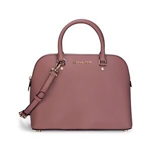 Michael Kors Cindy Mini Crossbody Bag Tulip Pink Leather Bag Handbag Purse New