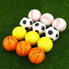  12 Pcs Sports Balls Bouncy Bulk Children Vent Stress Reliever