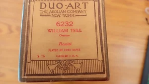 DUO-ART THE AEOLIAN COMPANY SPIELER PIANOROLLE #6232 WILLIAM TELL OVERTURE ROSSIN - Bild 1 von 6