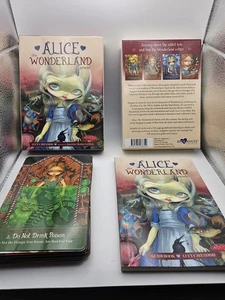 Alice: Das Wunderland Orakel (45 Karten & 132 S. Reiseführer, verpackt) Blauer Engel - Bild 1 von 10