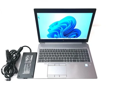 HP ZBOOK 15 G6 i7-9850H 32 GB Ram 2000 GB SSD Windows 11 Pro Foto 1 de 4