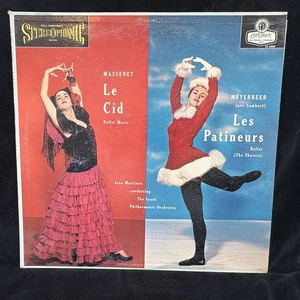 LONDON Blueback CS 6058 MASSENET Le Cid & MEYERBEER - MARTINON, WB DG FFSS LP.. - Picture 1 of 4