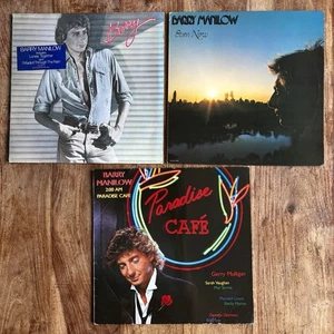 BARRY MANILOW - BARRY / EVEN NOW / PARADISE CAFE    ALL EX+ VINYL LP / FIRST - Picture 1 of 9