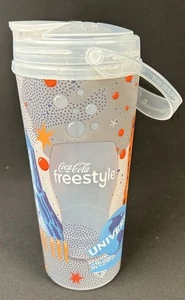 "Mango de tapa de vaso de plástico estilo libre Universal Studios Orlando Coca-Cola 8,5"" H" - Imagen 1 de 6