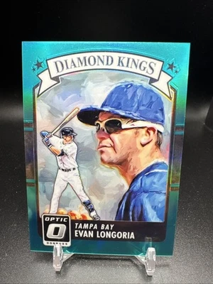Donruss Optic Diamond Kings Aqua Prizm 2016/299 #27 Evan Longoria Foto 1 de 2