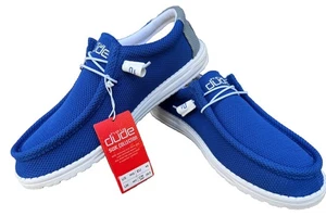 Zapatos sin cordones Hey Dude Wally para hombre color Sox Go azul talla M12 - Imagen 1 de 4