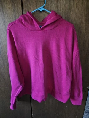 Mujer Antigua Sudadera con Capucha Azul Marino Berry 2X Pullover Sudadera Disfraz Informal Activo Foto 1 de 4