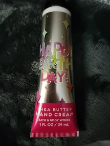 Bath & Body Works Happy Birthday Sheabutter-Handcreme 1 Oz. NEU - Bild 1 von 2