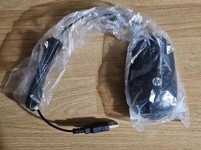 HP Wired 2-Button Optical USB Mouse - Black (672652-001) - Image 1 of 4