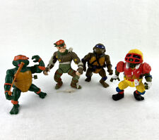 TMNT Teenage Mutant Ninja Turtles Vintage Loose Action Figure Lot of 4 For Parts