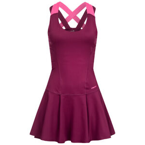 HEAD Vision Damen Tennis Trainings Träger Kleid mit BH 814427-PU violett neu