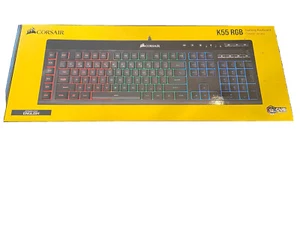 Corsair K55 (CH9206015NA) Wired RGB Backlit Gaming Keyboard Brand New - Picture 1 of 4