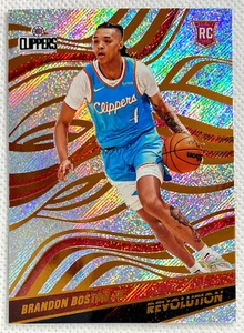 2021-22 Panini Revolution Basketball Brandon Boston Jr. Rookie Card RC #121 - Picture 1 of 2