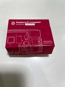 Raspberry Pi 4 Model B 2GB RAM Computer Development Board - Afbeelding 1 van 5