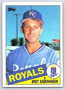 1985 Topps - Bret Saberhagen #23 (RC) - Picture 1 of 2
