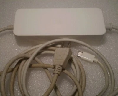 Apple A1188 Mac Mini 110W Power Adapter Supply Cable Authentic White - Image 1 of 3