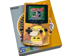 Sistema Nintendo Game Boy Color GBC Q5 IPS LCD Pokemon UV PSYDUCK - Imagen 1 de 10