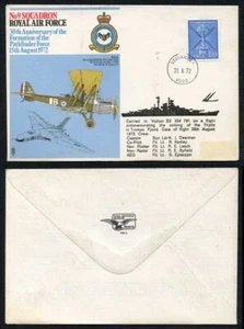 RAF5b No.9 Squadron RAF Pilot Signed - Picture 1 of 1