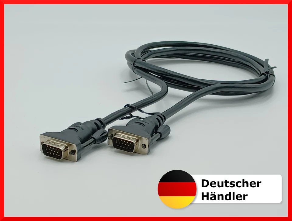 VGA Monitorkabel,Beamer PC Video Computer BELKIN 1,80 Meter Länge Markenware !! - Bild 1 von 1