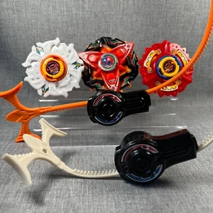 Lanzador Ripcord Beyblade KO Spin Top Y2K Auldey Infinity Nado DE COLECCIÓN Lote de 5 - Imagen 1 de 10