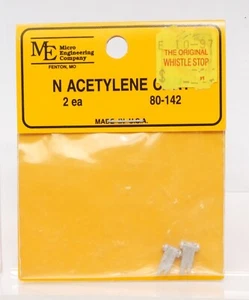 ME Micro Engineering Company 80-142, Acetylene Tank Cart (2), Metal N Scale - Picture 1 of 2