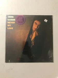 Vern Gosdin - Never My Love - 1978 Elektra 6E-124 LP - NEW SEALED - Picture 1 of 2