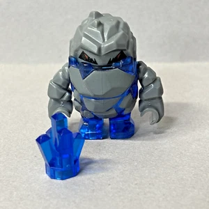 LEGO Rock Monster Minifigure Glaciator (Trans-Dark Blue) Power Miners pm004 - Picture 1 of 4