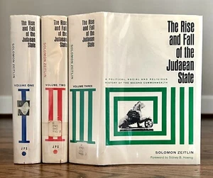 The Rise and Fall of the Judaean State, by Solomon Zeitlin - Foto 1 di 1