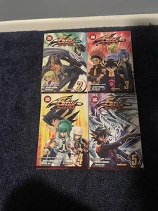 Yu-Gi-Oh! 5D's Manga Vol 2-5 Set Shonen Jump Masahiro Hikokubo Viz Media Anime - Picture 1 of 4