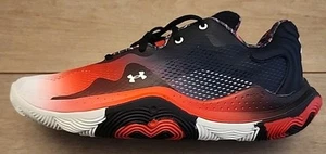 Zapato para correr de baloncesto Under Armour Spawn 4 Mid talla 13 3026905-102 rojo negro - Imagen 1 de 8