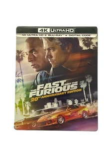 The Fast and the Furious 20th Anniversary Limited Edition 4K SteelBook Set - Picture 1 of 2