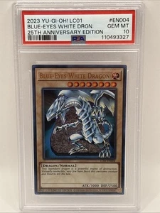 Yu-Gi-Oh! 2023 LC01 25th Anv Edition #EN004 Blue Eyes White Dragon PSA 10 - Bild 1 von 2