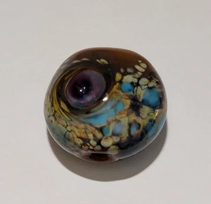 GLASS BEAD LARGE FOCAL ART BEAD FOR JEWELRY CRAFTING BEADING PROJECTS LAMPWORK - Picture 1 of 4