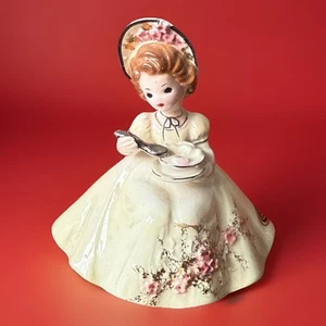 Josef Original Peaches and Cream Southern Belle Girl Figurine Japan Vintage - Picture 1 of 11