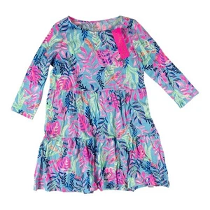 NEW Lilly Pulitzer Mini Geanna Dress Youv'e Been Spotted XL 12-14 - Picture 1 of 3