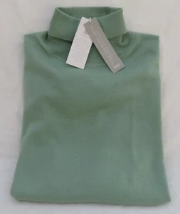 LADIES MARKS AND SPENCER PALE JADE EXTRA FINE MERINO WOOL JUMPER SIZE 16 - Picture 1 of 8