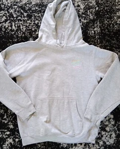 GIRL'S SANTA CRUZ Light Heather Gray Logo Hoodie Pullover, sz M *FREE SHIPPING* - Picture 1 of 7