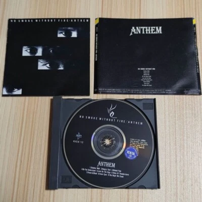 Anthem – No Smoke Without Fire	JAPAN CD (1990,KICS-12)	1st Press	JP HEAVY METAL Foto 1 de 4