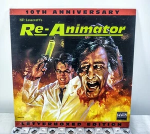 RE-ANIMATOR 10th Anniversary Laserdisc Jeffrey Combs NEW AND SEALED - Picture 1 of 3