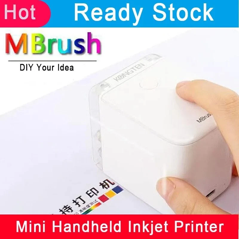 Portable Mini Inkjet Printer Color Logo Print Machine with ink lowest price - Image 1 of 4