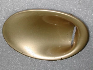 Rover 25 MG ZR 99-04 N/S Front fog light blank Gold GUF DPP100870LH - Picture 1 of 2