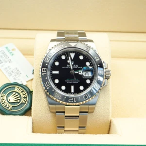 Rolex GMT-Master II 126710GRNR Bruce Wayne Oyster Bracelet 2024 Full Set - Picture 1 of 9
