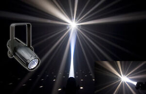 Chauvet DJ LED Pinspot 2 High Powered Mirror Ball Spot Light+Gel Pack+Extra Lens